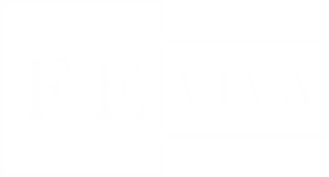 logo fé viva branco